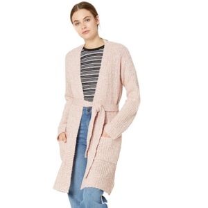 NWOT BB Dakota Rose Belting Point Fuzzy Cardigan|M